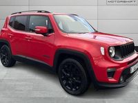 Begagnad Jeep Renegade Night Eagle 120 HK (88 kW) 2021 Röd SUV
