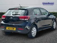 Used Kia Rio 2021 Black Hatchback