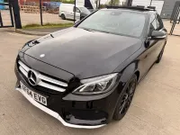 Usado Mercedes C250 AMG Line Premium Plus 2014 Preto Sedan