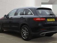 Begagnad Mercedes GLC220 AMG line 2017 Svart Kombi