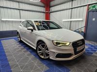 Used Audi A3 S-Line 110 HP (80 kW) 2015 White Hatchback