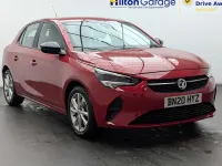 Used Vauxhall Corsa 75 HP (55 kW) 2020 Red Hatchback