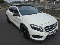 Used Mercedes GLA220 AMG line 170 HP (125 kW) 2014 White SUV