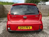 Used Kia Picanto 65 HP (47 kW) 2017 Red Hatchback