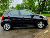 Used Kia Picanto 68 HP (50 kW) 2013 Black Hatchback