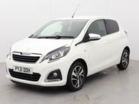 Used Peugeot 108 Collection 2021 White Hatchback