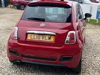 Used Fiat 500 S 69 HP (50 kW) 2015 Red Hatchback