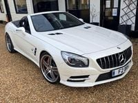 Used Mercedes SL500 2012 White Cabriolet