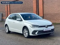 Używany VW Polo Style 95 KM (69 kW) 2022 Biały Hatchback