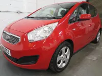 Used Kia Venga 2010 Red Hatchback