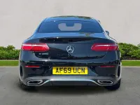Used Mercedes E350 AMG line 2019 Black Coupe