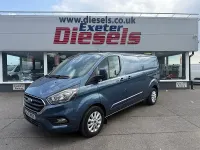 Używany Ford Transit Custom Limited 130 KM (95 kW) 2021 Niebieski Van