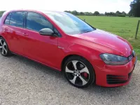 Used VW Golf VII GTI 230 HP (169 kW) 2013 Red Hatchback