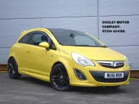 Used Vauxhall Corsa Edition 85 HP (62 kW) 2012 Yellow Hatchback