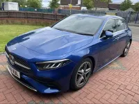Begagnad Mercedes A200 Executive 163 HK (119 kW) 2024 Blå Halvkombi