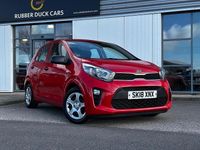 Used Kia Picanto 66 HP (48 kW) 2018 Red Hatchback