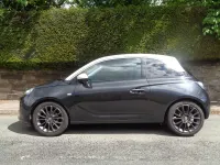 Usado Vauxhall Adam Glam 2015 Preto Citadino