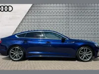 Used Audi A5 Sportback S-Line 163 HP (119 kW) 2022 Blue Hatchback