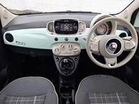 Used Fiat 500 Lounge 69 HP (50 kW) 2016 Green Hatchback