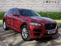 Second-hand Jaguar F-Pace Prestige 180 CP (132 kW) 2018 Roșu SUV
