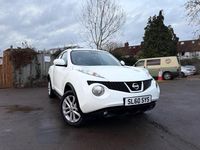Used Nissan Juke Acenta 2010 White SUV