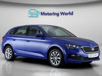 Used Skoda Scala SE Technology 109 HP (80 kW) 2022 Blue Hatchback