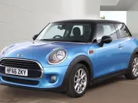 Begagnad Mini Cooper Hatch 2016 Blå Halvkombi