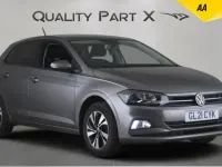 Begagnad VW Polo Match 2021 Grå Halvkombi