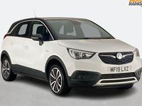 Used Vauxhall Crossland X Elite 110 HP (80 kW) 2019 White SUV