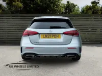 Used Mercedes A180 AMG line 136 HP (100 kW) 2021 Silver Hatchback