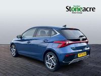 New Hyundai i20 Premium 100 HP (73 kW) 2025 Blue Hatchback