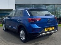Used VW T-Roc Life 110 HP (80 kW) 2022 Ravenna blue metallic  SUV