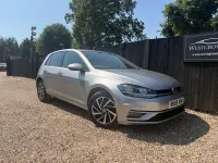 Used VW Golf VII Match 115 HP (84 kW) 2019 Silver Hatchback
