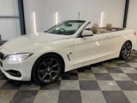 Used BMW 420 Luxury Line 181 HP (133 kW) 2015 White Cabriolet