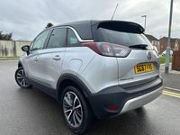 Used Vauxhall Crossland X Elite 110 HP (80 kW) 2018 Silver SUV