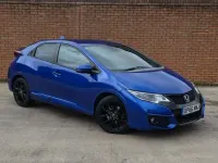 Used Honda Civic Sport 100 HP (73 kW) 2017 Blue Hatchback