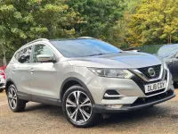 Used Nissan Qashqai N-Connecta 2018 Silver SUV