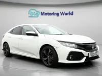 Used Honda Civic SR 2019 White Hatchback