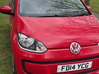 Used VW up! move up! 2014 Red Hatchback