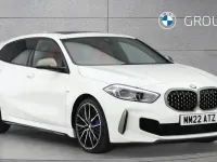 Used BMW M135 Comfort Edition 302 HP (222 kW) 2022 White Hatchback