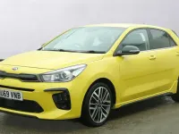 Used Kia Rio GT-Line S 2020 Yellow Hatchback