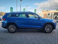 Used Skoda Kodiaq SE L Executive 110 HP (80 kW) 2023 Race blue metallic SUV