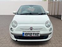 Used Fiat 500 Lounge 69 HP (50 kW) 2012 White Hatchback