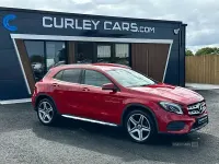 Used Mercedes GLA200 AMG Line Premium 136 HP (100 kW) 2018 Red SUV