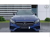 Used Mercedes E300 AMG line 245 HP (180 kW) 2020 Blue Coupe