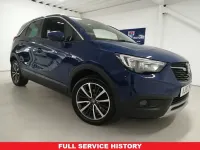 Used Vauxhall Crossland X Elite 110 HP (80 kW) 2019 Blue SUV