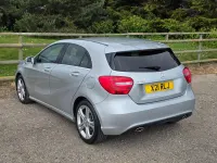 Used Mercedes A180 Sport Edition 109 HP (80 kW) 2015 Silver Hatchback