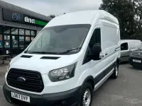 Used Ford Transit 130 HP (95 kW) 2018 White Van