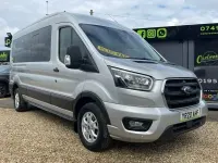 Used Ford Transit Limited 170 HP (125 kW) 2020 Silver Van
