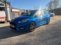 Used Ford Fiesta ST-Line 125 HP (91 kW) 2020 Blue Hatchback